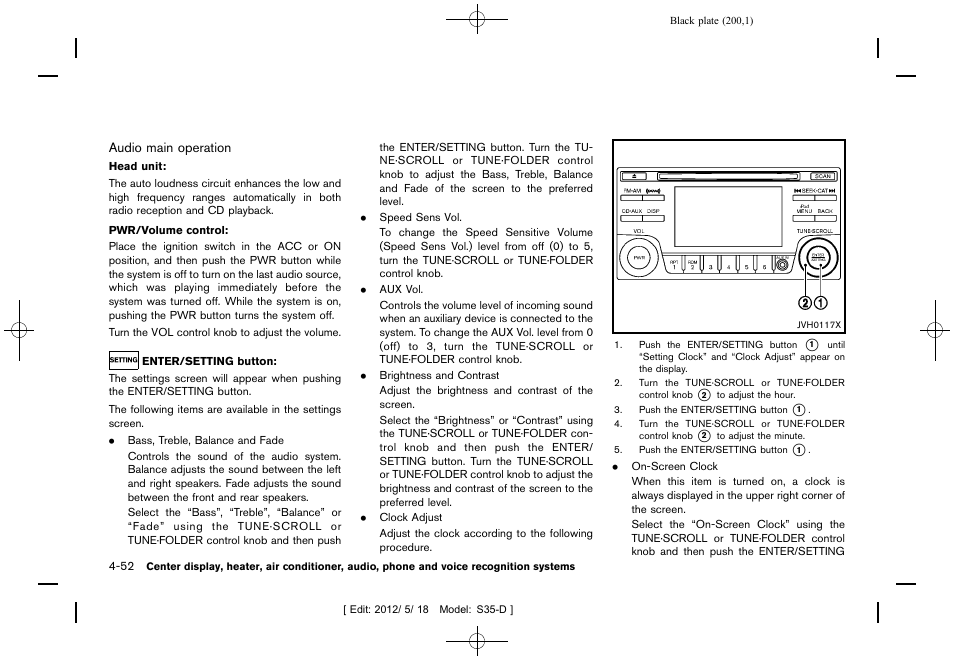 NISSAN 2013 Rogue - Owner's Manual User Manual | Page 202 / 371