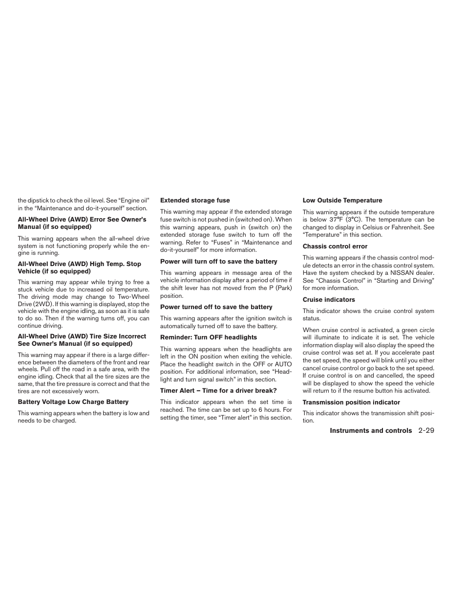 NISSAN 2014 Rogue - Owner's Manual User Manual | Page 114 / 442