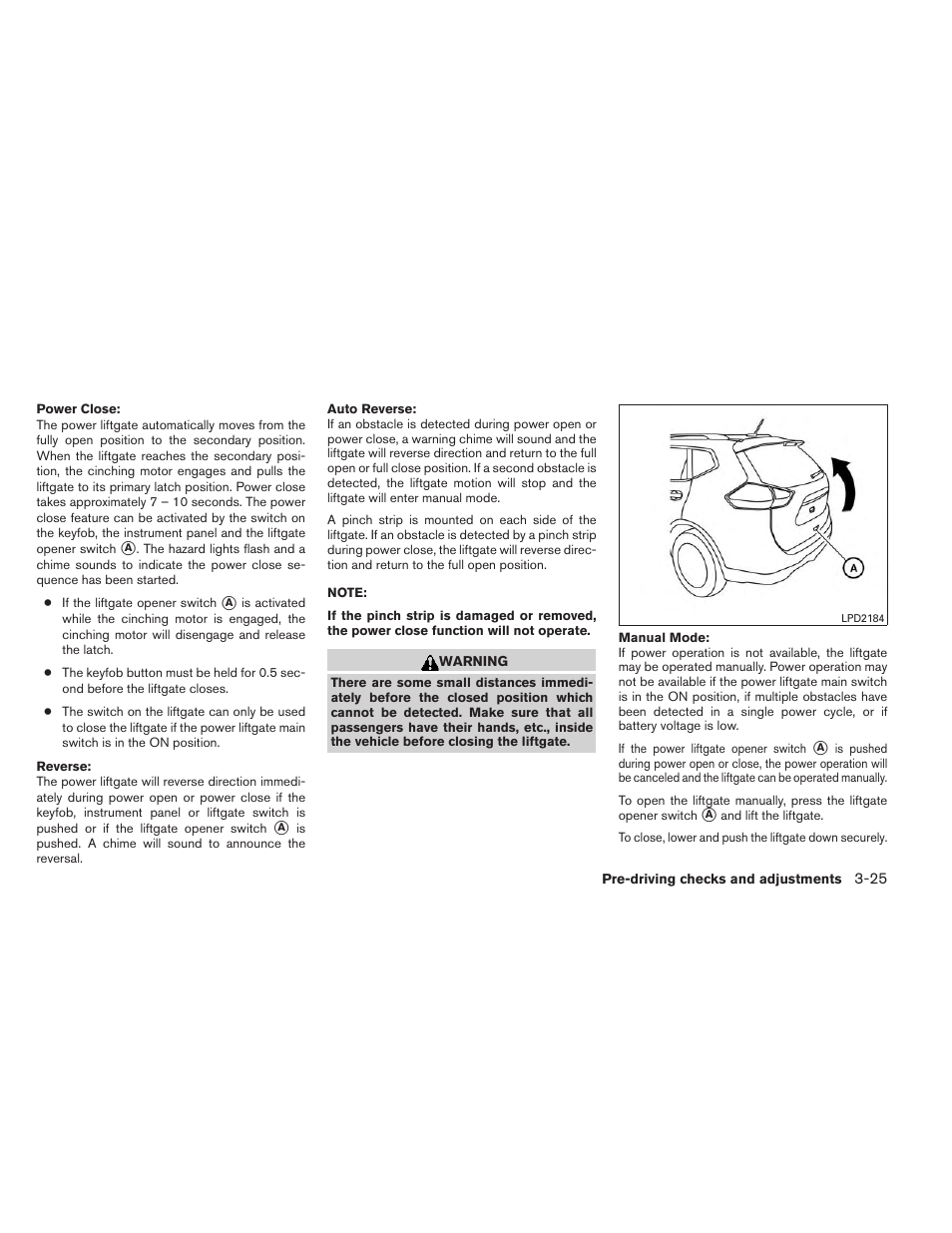 NISSAN 2014 Rogue - Owner's Manual User Manual | Page 172 / 442