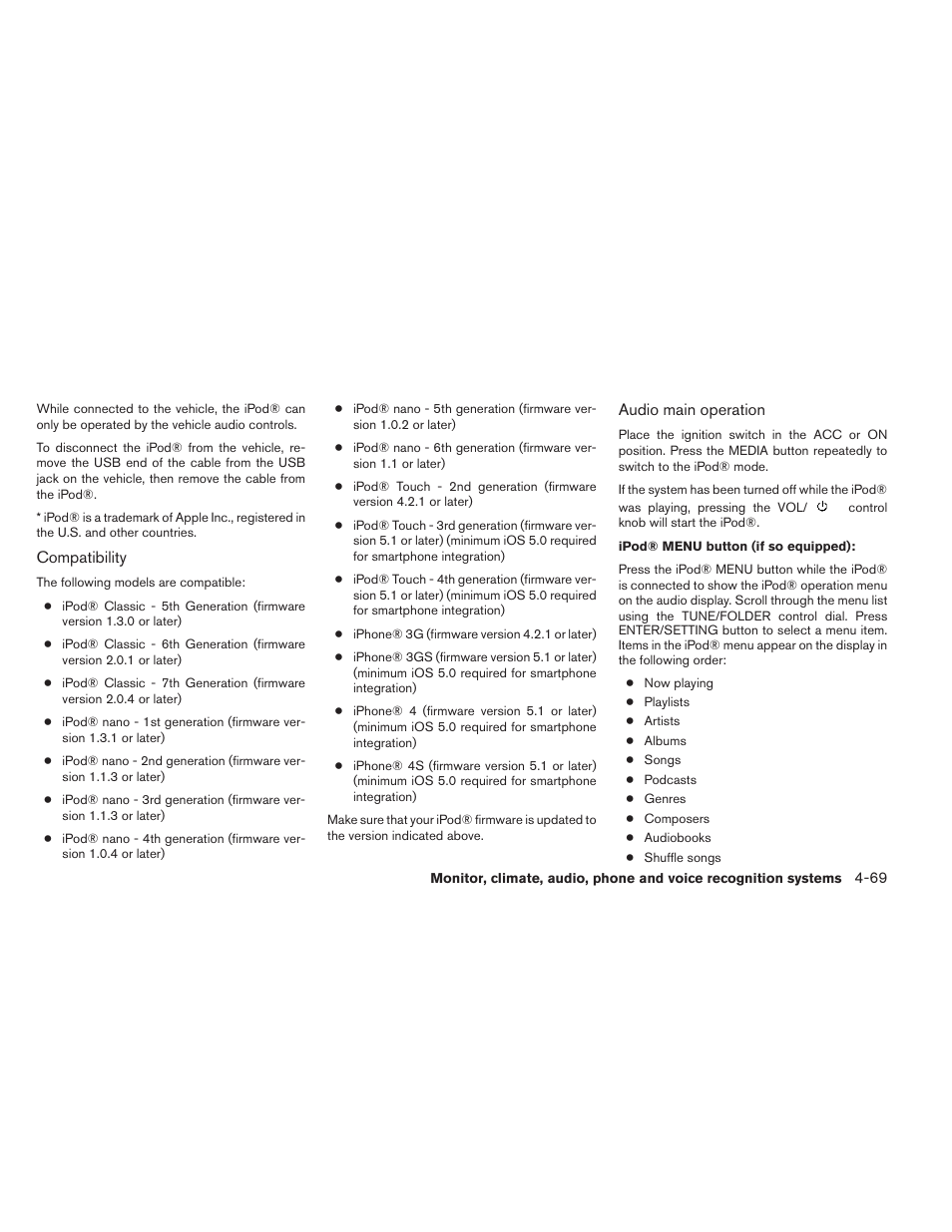 NISSAN 2014 Rogue - Owner's Manual User Manual | Page 250 / 442