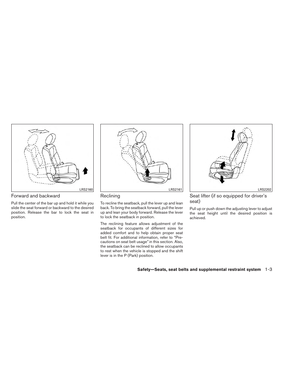 NISSAN 2014 Rogue - Owner's Manual User Manual | Page 30 / 442