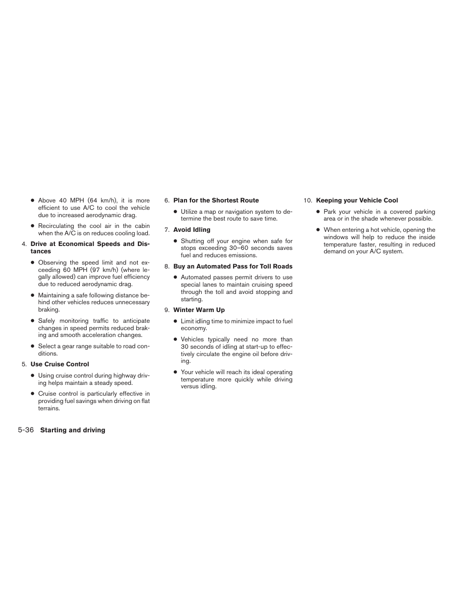 NISSAN 2014 Rogue - Owner's Manual User Manual | Page 321 / 442