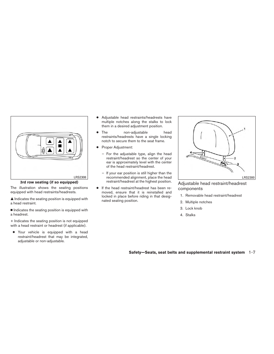 NISSAN 2014 Rogue - Owner's Manual User Manual | Page 34 / 442