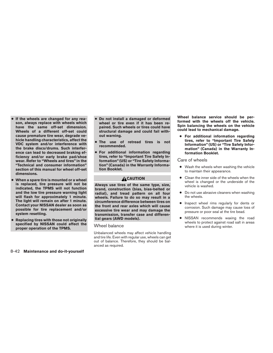 NISSAN 2014 Rogue - Owner's Manual User Manual | Page 401 / 442