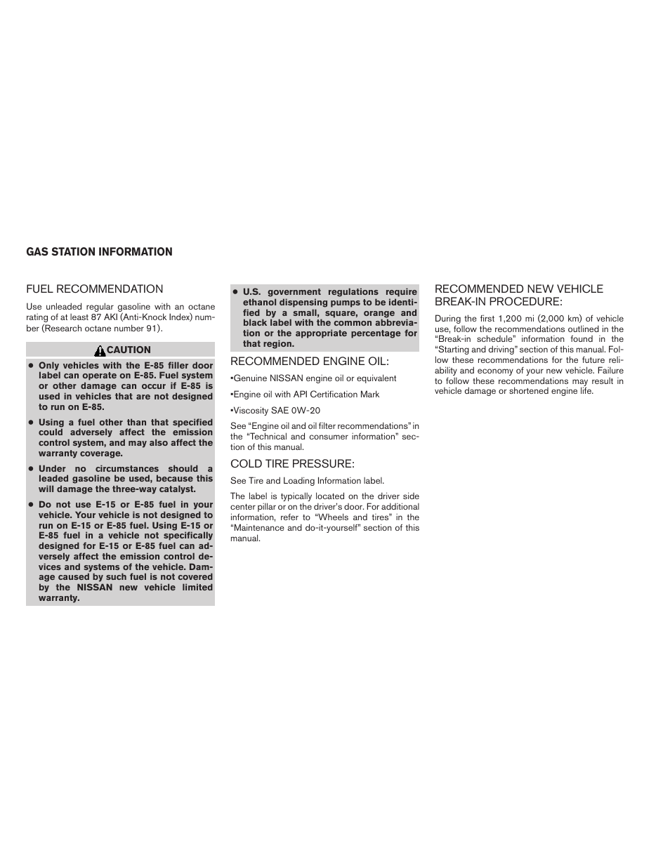NISSAN 2014 Rogue - Owner's Manual User Manual | Page 441 / 442