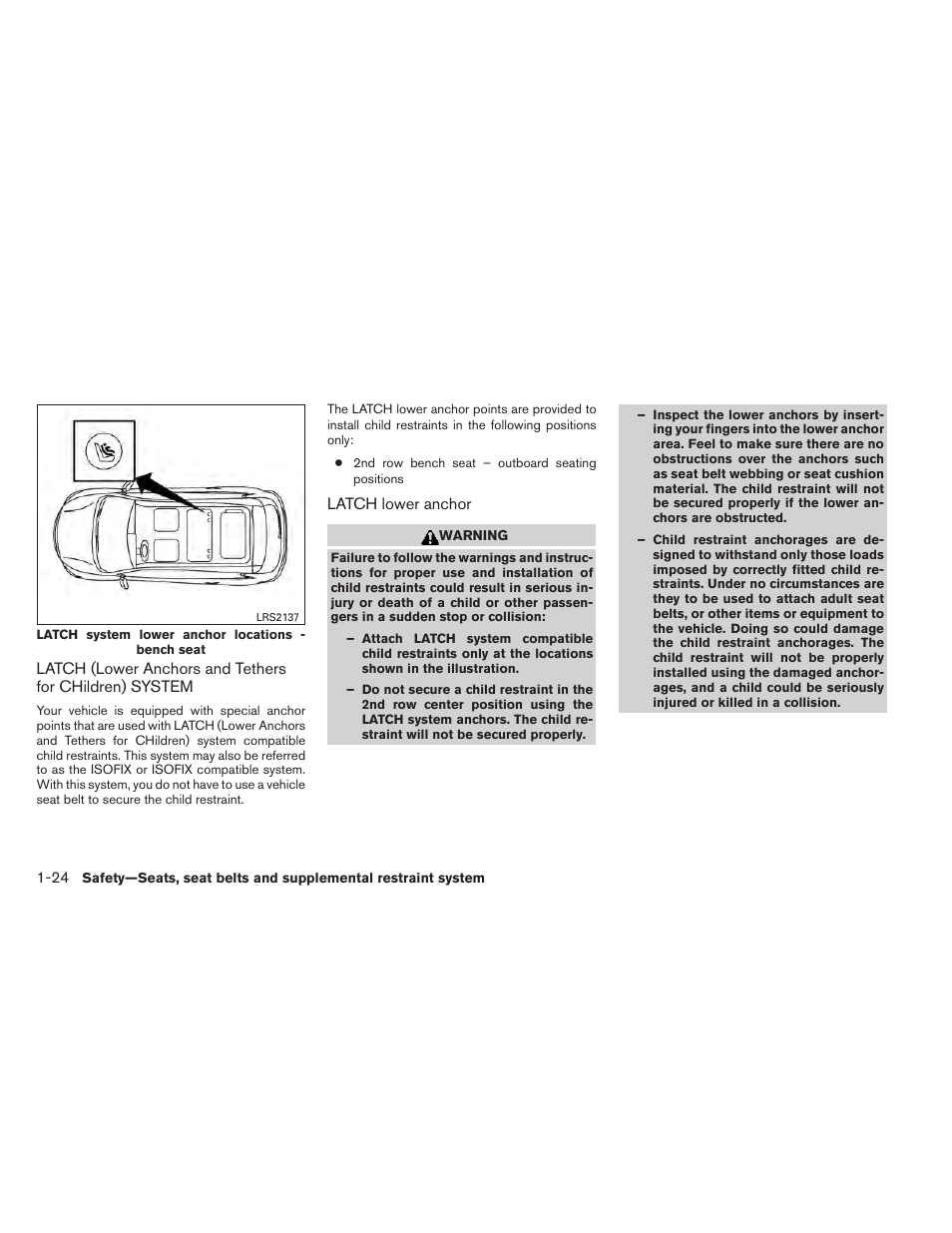 NISSAN 2014 Rogue - Owner's Manual User Manual | Page 51 / 442