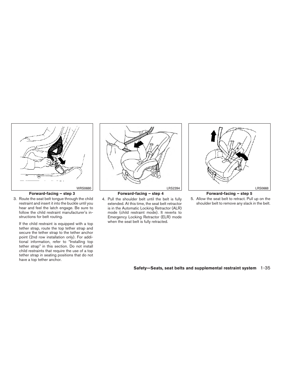 NISSAN 2014 Rogue - Owner's Manual User Manual | Page 62 / 442