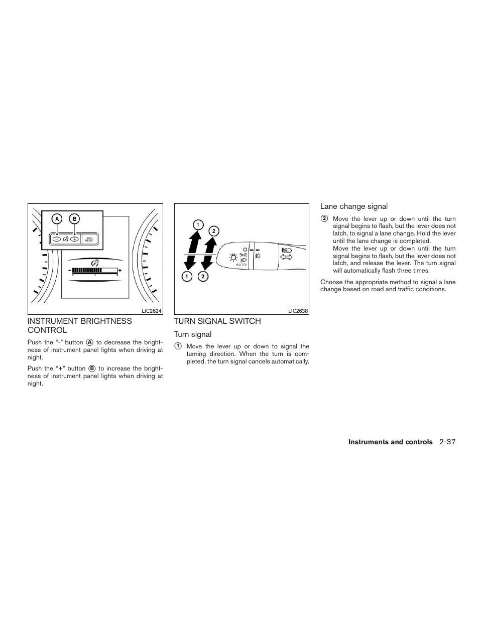 NISSAN 2015 Rogue - Owner's Manual User Manual | Page 122 / 440