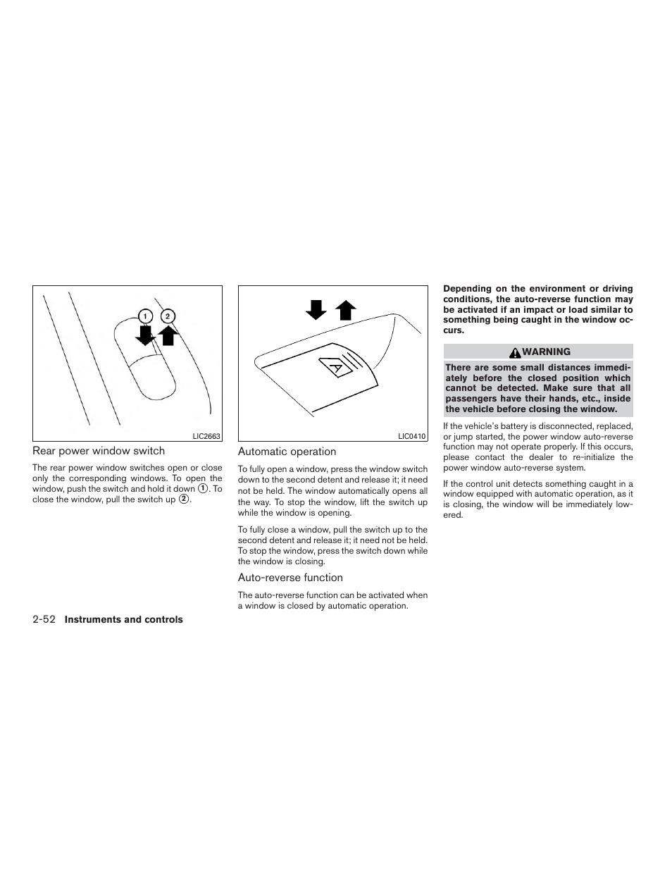 NISSAN 2015 Rogue - Owner's Manual User Manual | Page 137 / 440