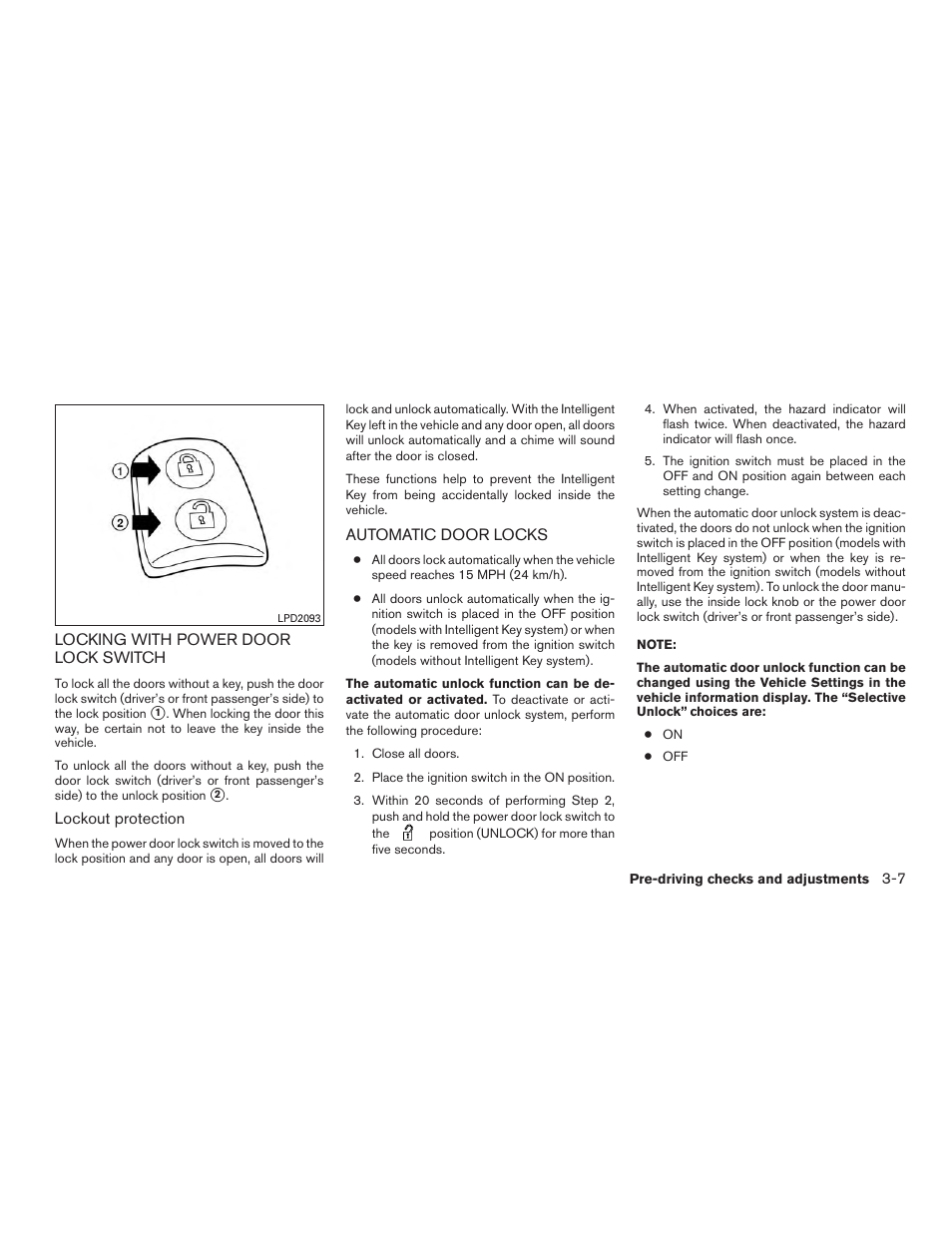 NISSAN 2015 Rogue - Owner's Manual User Manual | Page 148 / 440