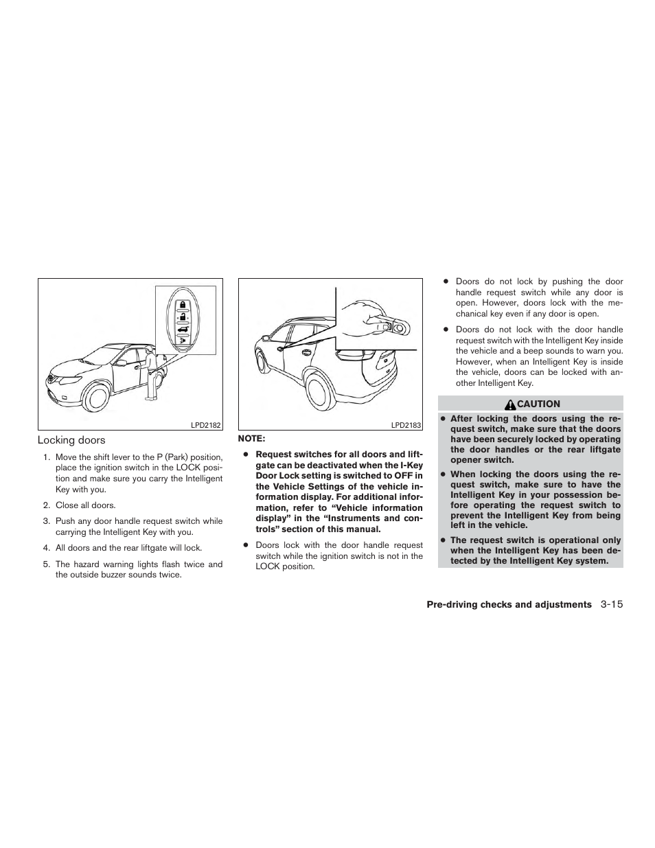 NISSAN 2015 Rogue - Owner's Manual User Manual | Page 156 / 440