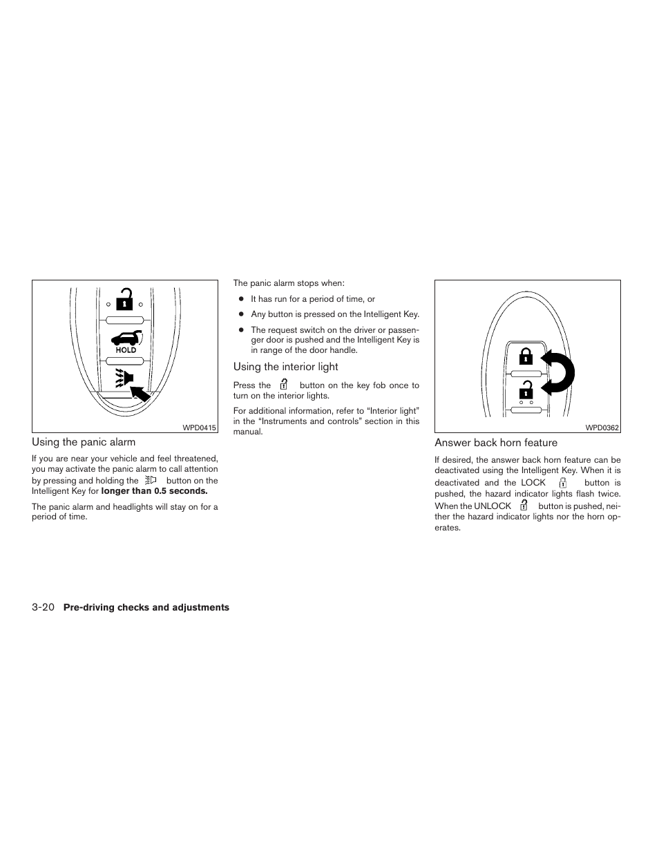 NISSAN 2015 Rogue - Owner's Manual User Manual | Page 161 / 440