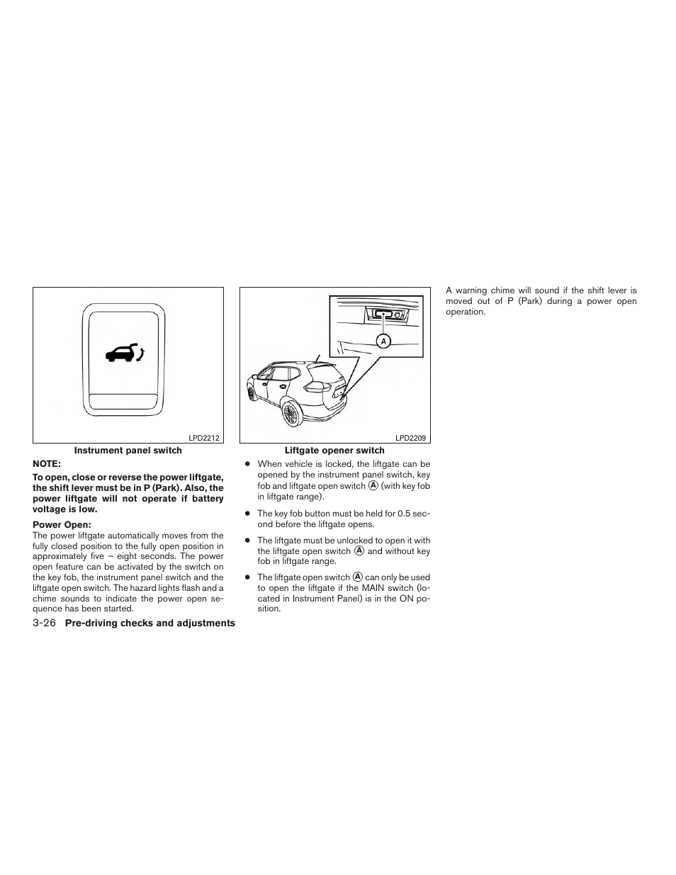 NISSAN 2015 Rogue - Owner's Manual User Manual | Page 167 / 440