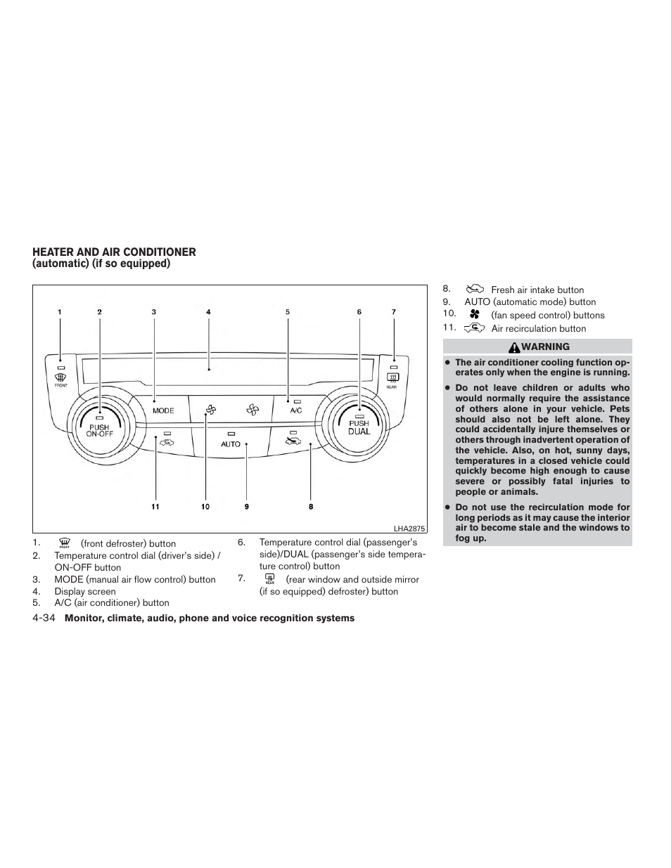 NISSAN 2015 Rogue - Owner's Manual User Manual | Page 211 / 440