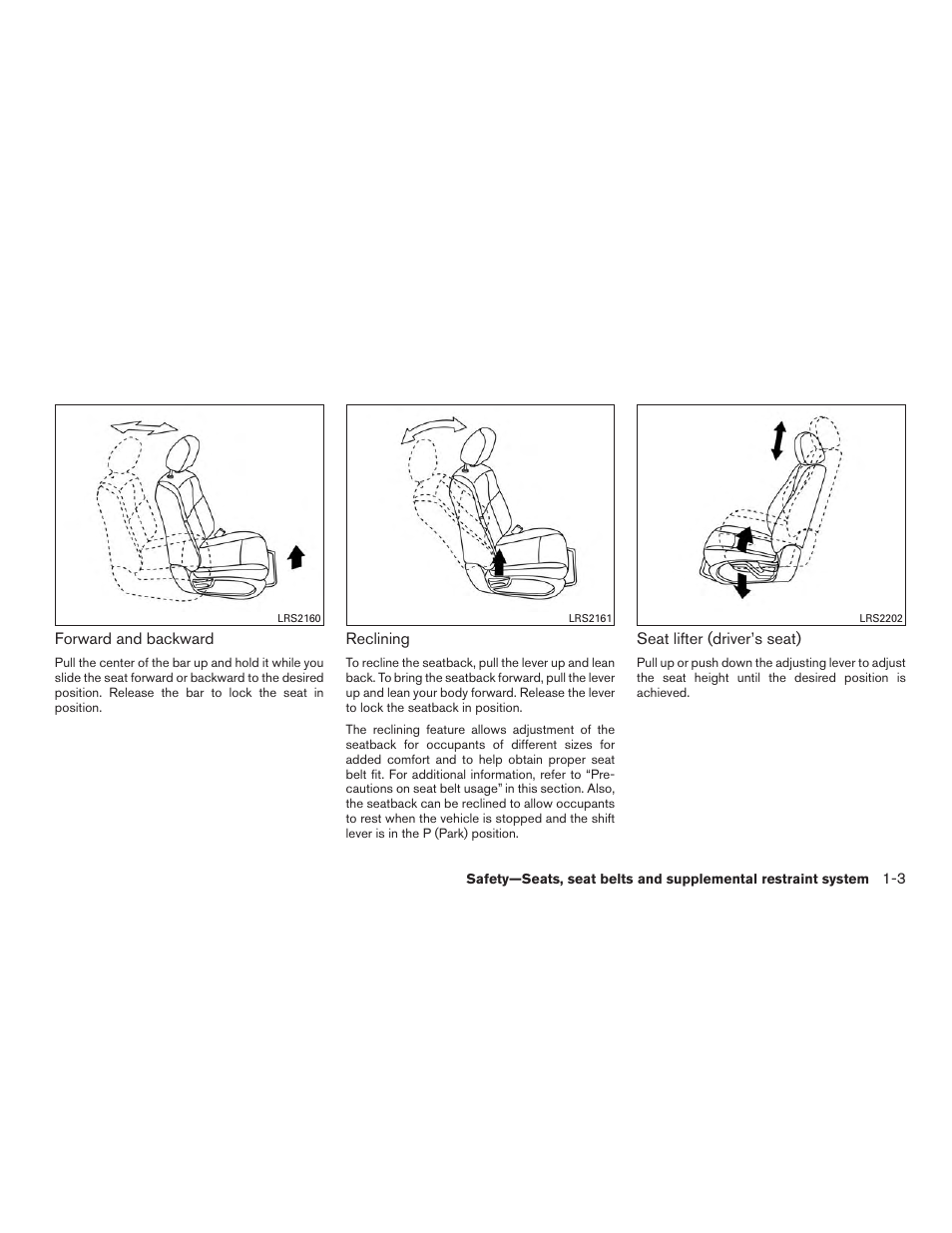 NISSAN 2015 Rogue - Owner's Manual User Manual | Page 22 / 440