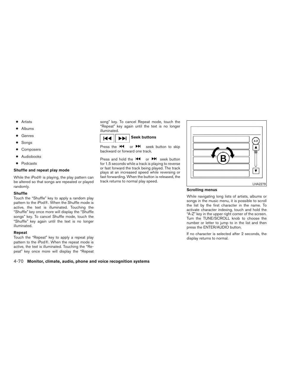 NISSAN 2015 Rogue - Owner's Manual User Manual | Page 247 / 440