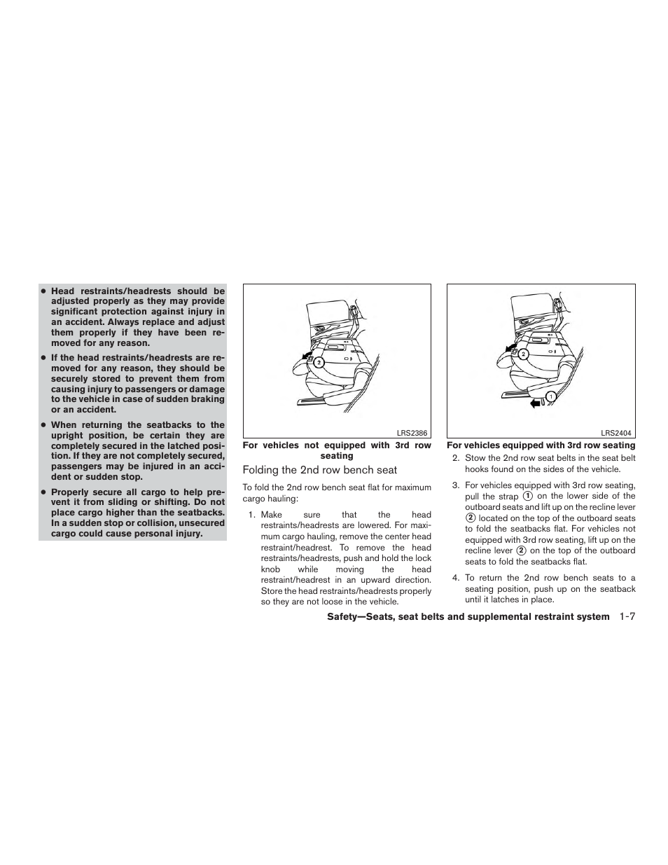 NISSAN 2015 Rogue - Owner's Manual User Manual | Page 26 / 440