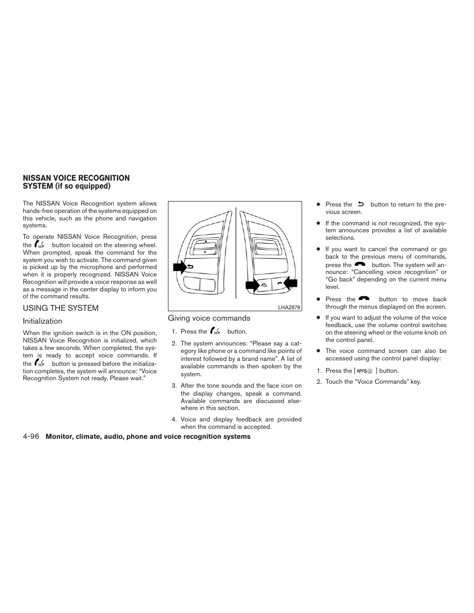 Using the system -96 | NISSAN 2015 Rogue - Owner's Manual User Manual | Page 273 / 440