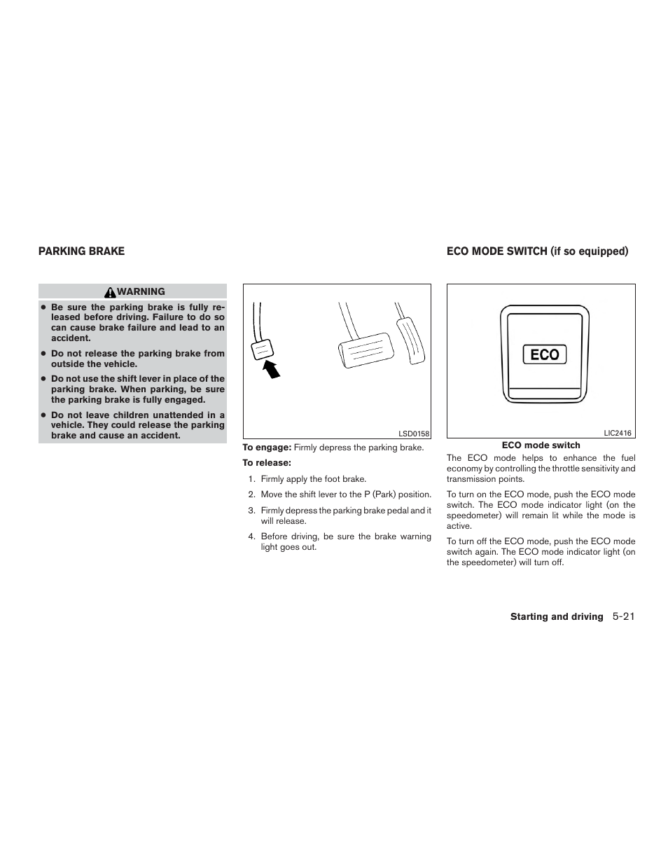 NISSAN 2015 Rogue - Owner's Manual User Manual | Page 300 / 440