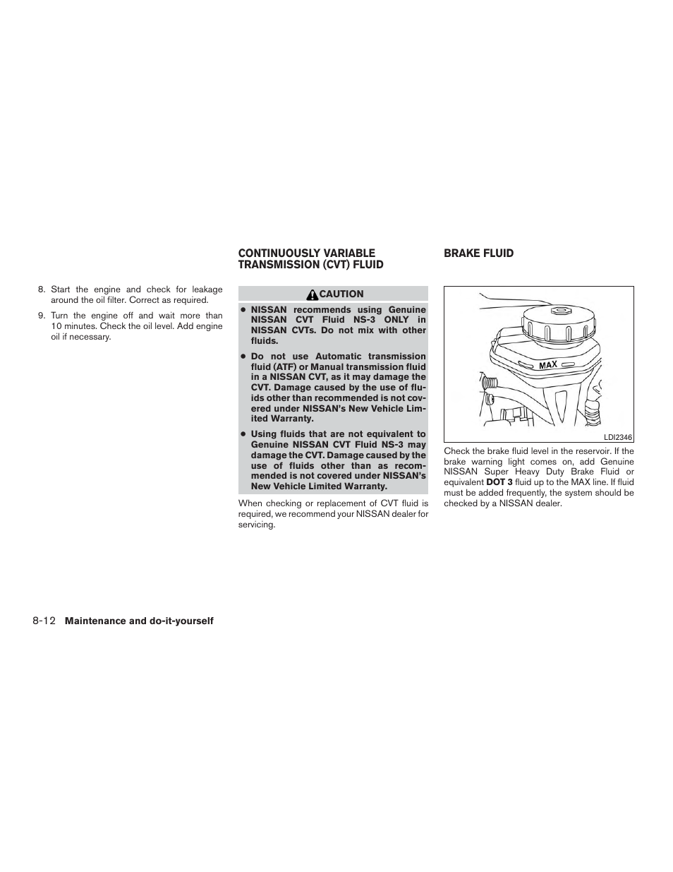 NISSAN 2015 Rogue - Owner's Manual User Manual | Page 367 / 440