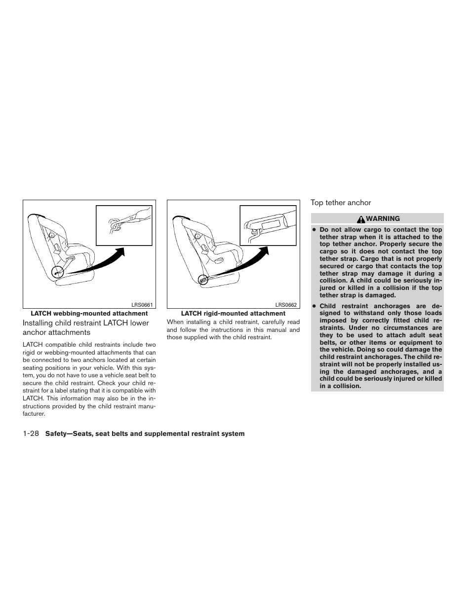 NISSAN 2015 Rogue - Owner's Manual User Manual | Page 47 / 440