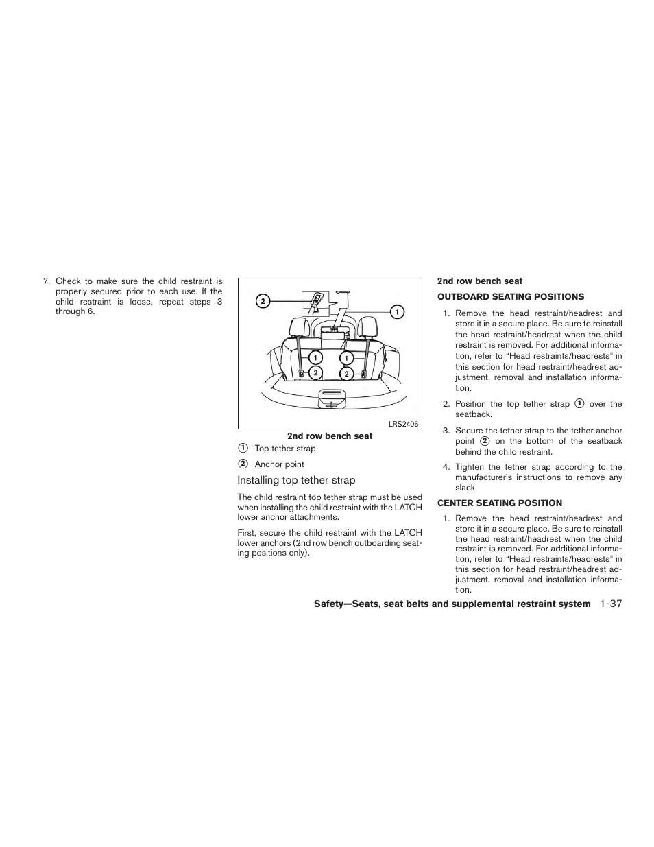 NISSAN 2015 Rogue - Owner's Manual User Manual | Page 56 / 440