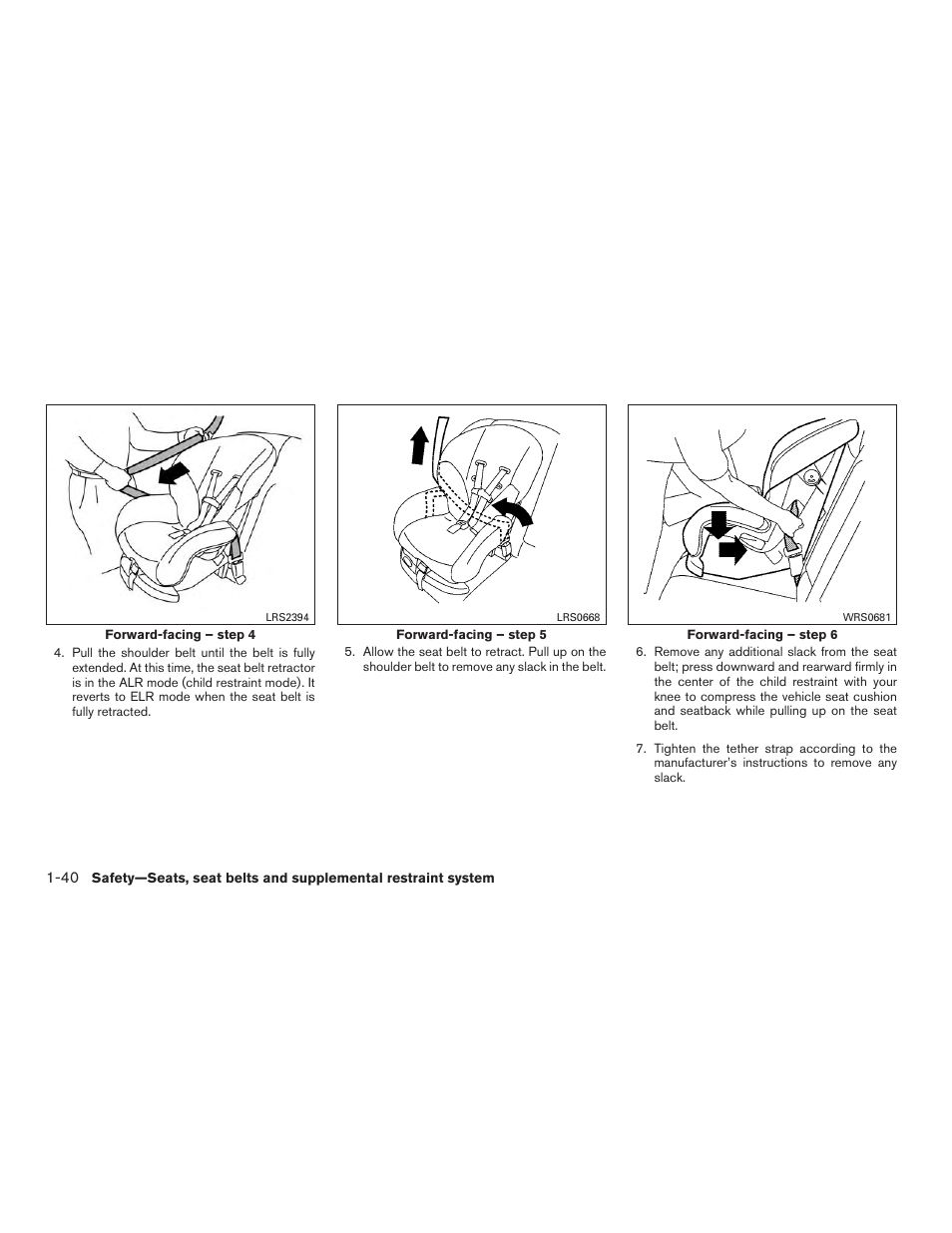 NISSAN 2015 Rogue - Owner's Manual User Manual | Page 59 / 440