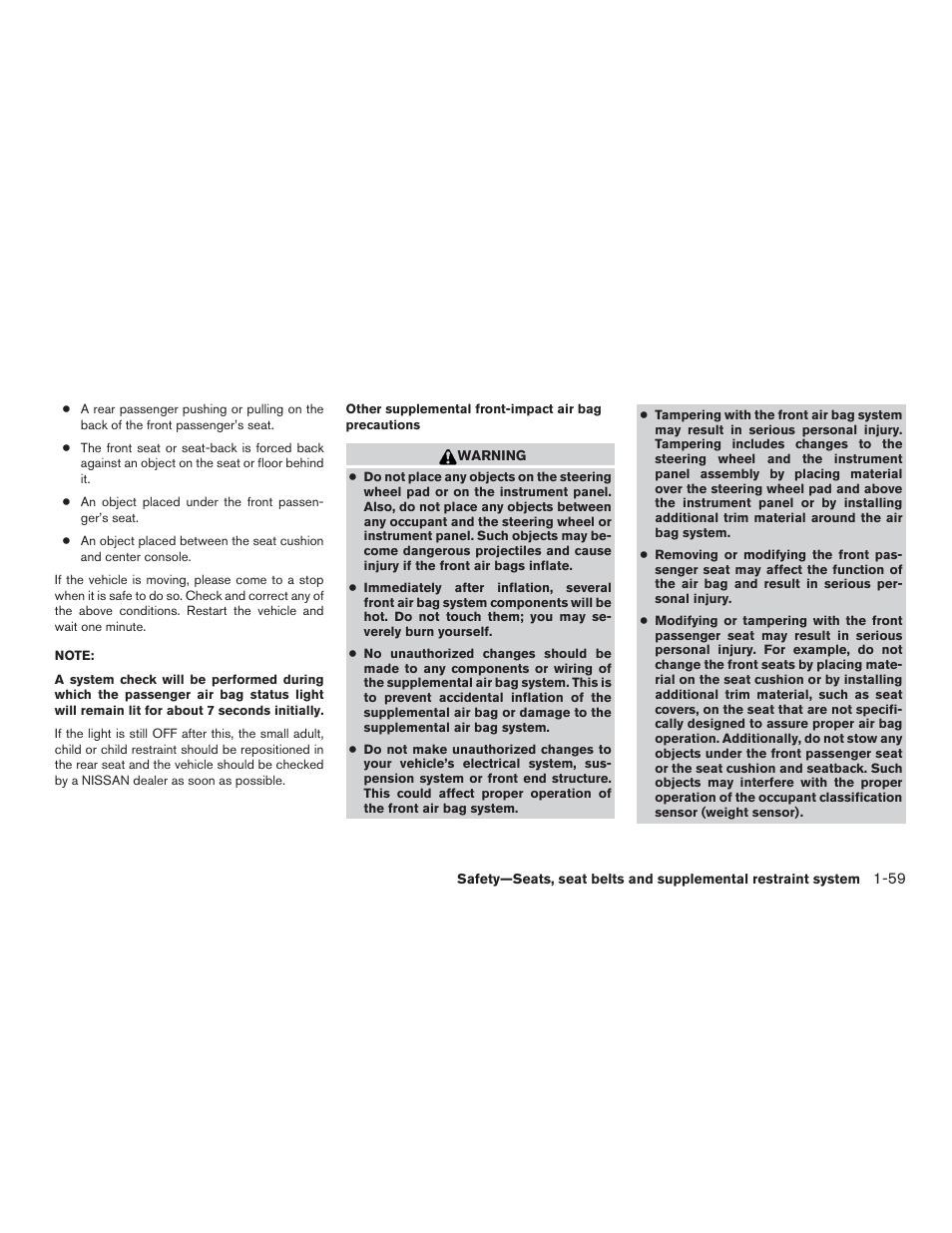 NISSAN 2015 Rogue - Owner's Manual User Manual | Page 78 / 440