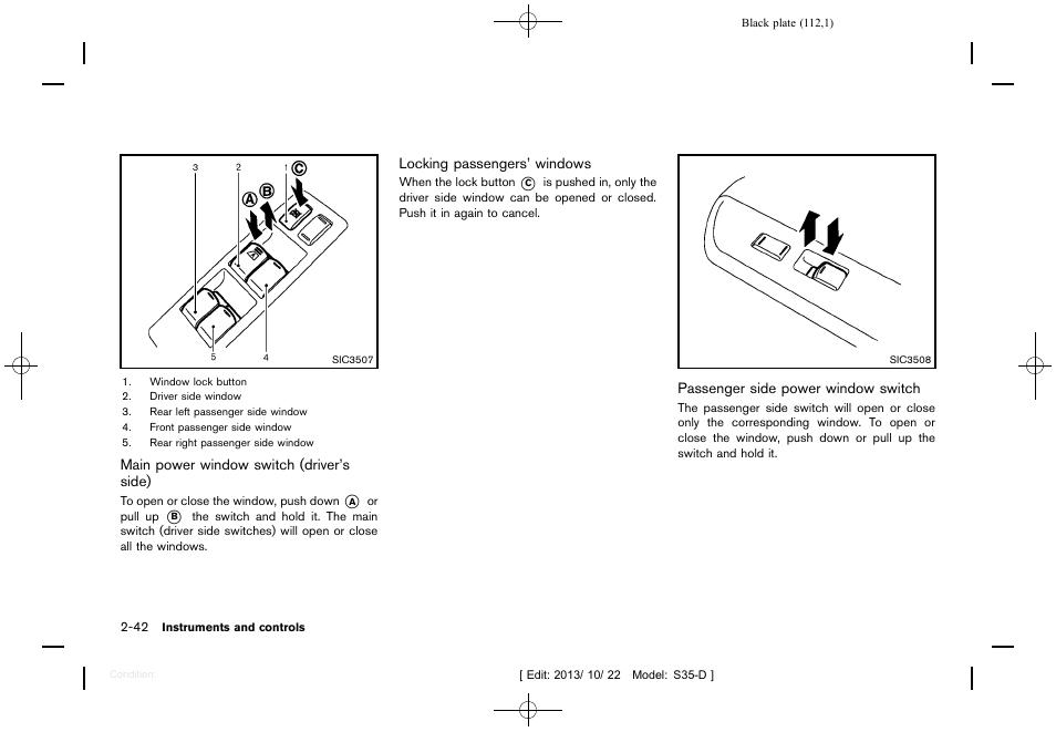 NISSAN 2014 Rogue Select - Owner's Manual User Manual | Page 114 / 323