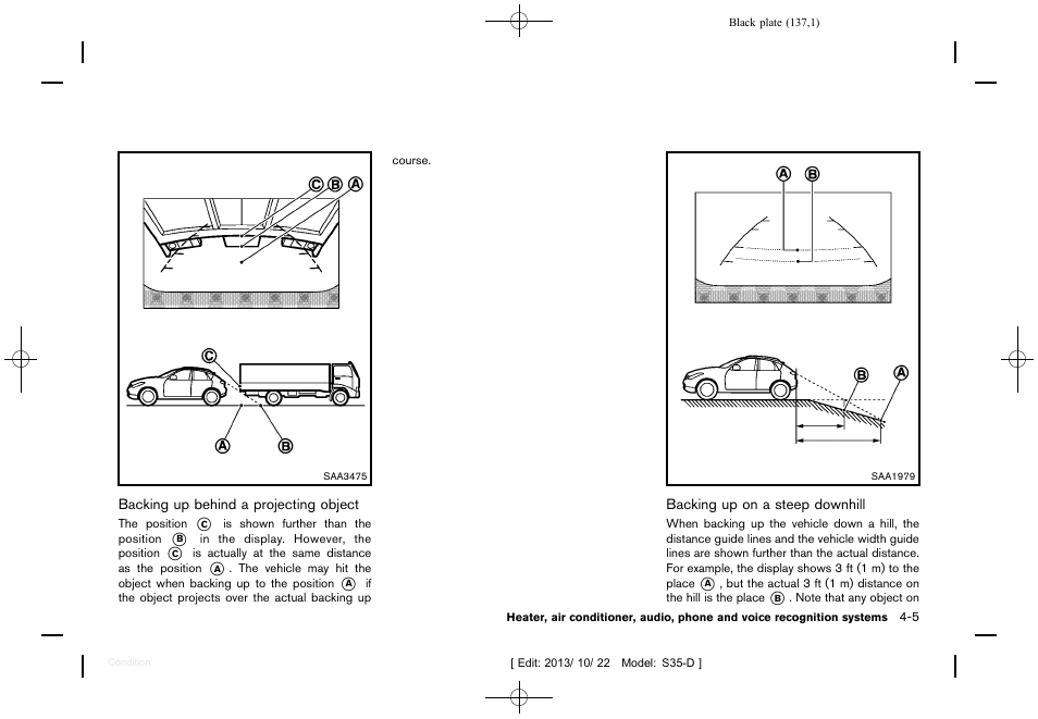 NISSAN 2014 Rogue Select - Owner's Manual User Manual | Page 139 / 323