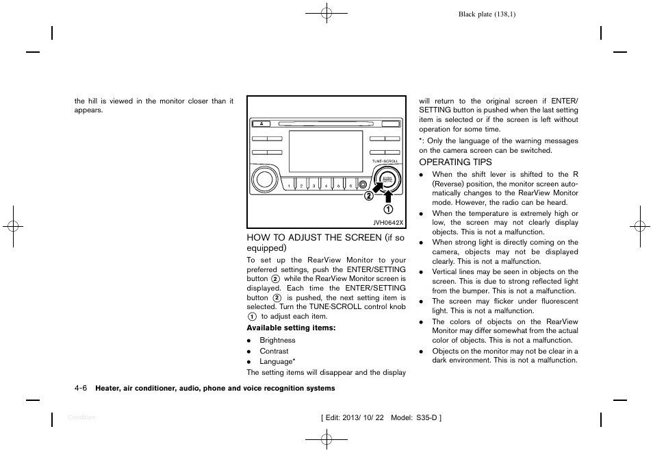 NISSAN 2014 Rogue Select - Owner's Manual User Manual | Page 140 / 323