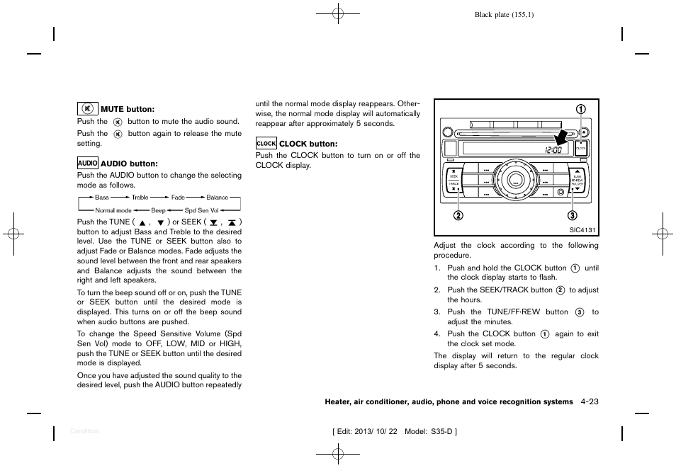 NISSAN 2014 Rogue Select - Owner's Manual User Manual | Page 157 / 323