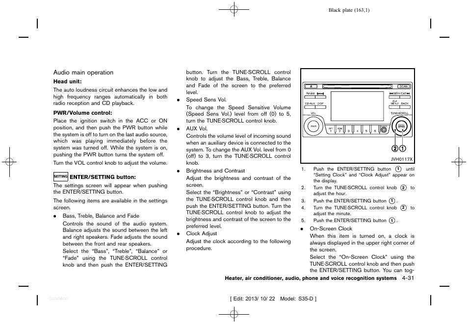NISSAN 2014 Rogue Select - Owner's Manual User Manual | Page 165 / 323