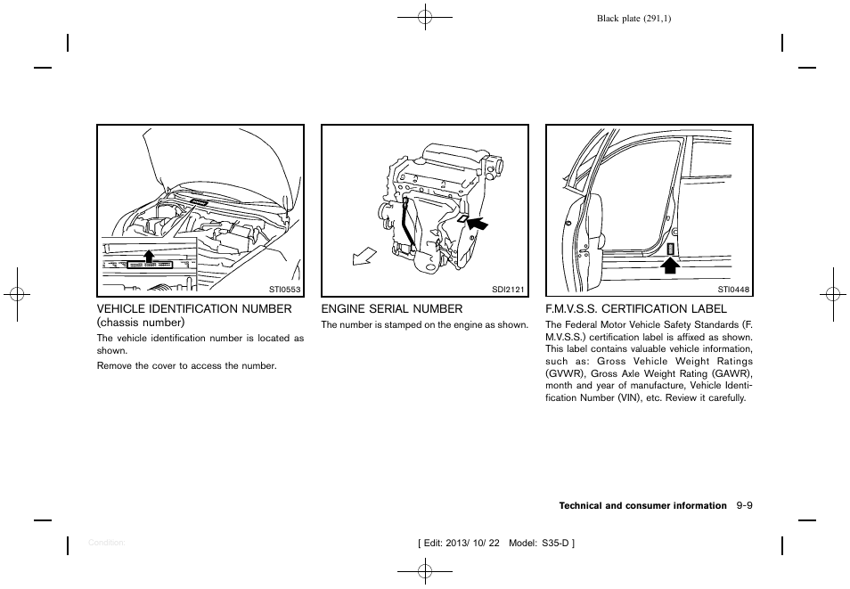 NISSAN 2014 Rogue Select - Owner's Manual User Manual | Page 293 / 323
