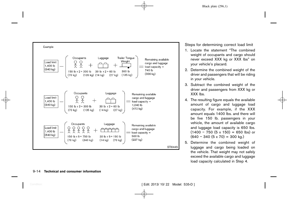 NISSAN 2014 Rogue Select - Owner's Manual User Manual | Page 298 / 323