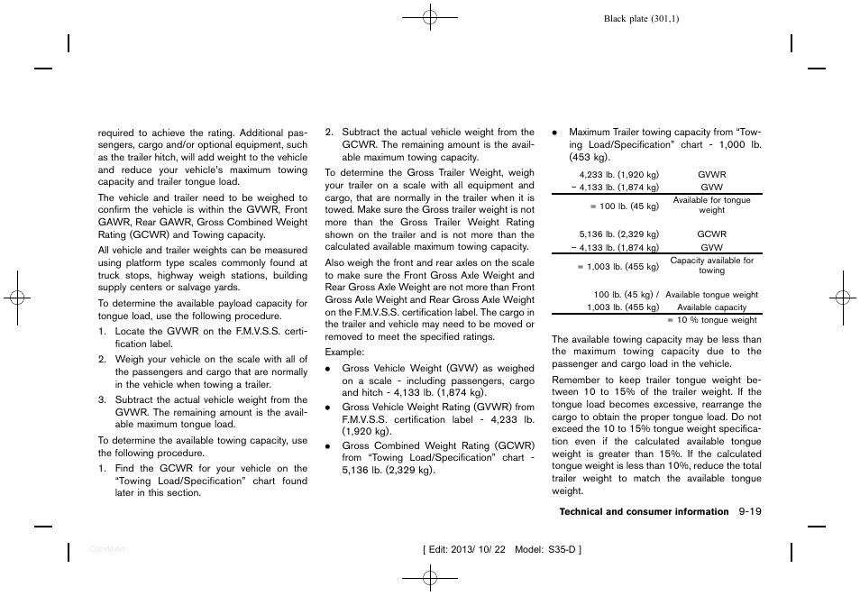 NISSAN 2014 Rogue Select - Owner's Manual User Manual | Page 303 / 323