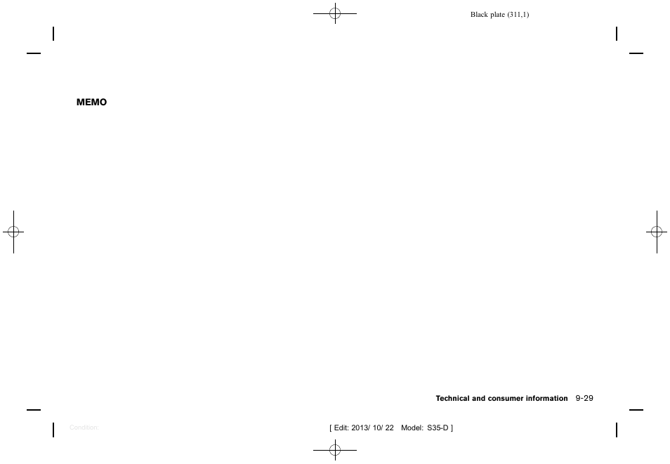 NISSAN 2014 Rogue Select - Owner's Manual User Manual | Page 313 / 323