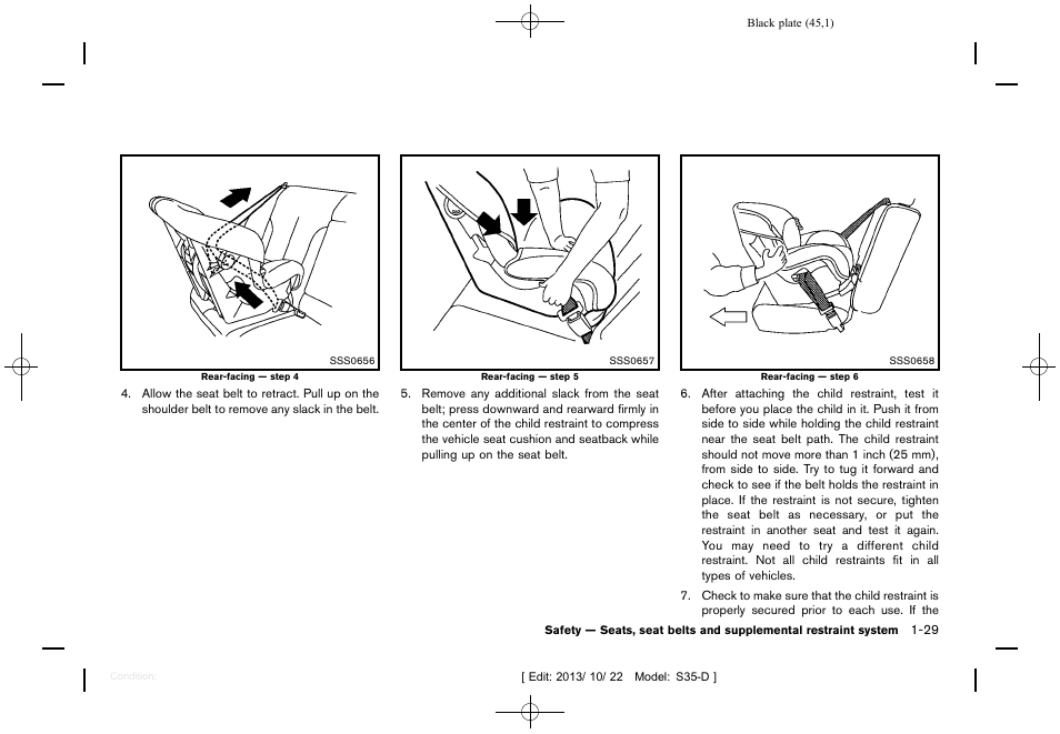NISSAN 2014 Rogue Select - Owner's Manual User Manual | Page 47 / 323