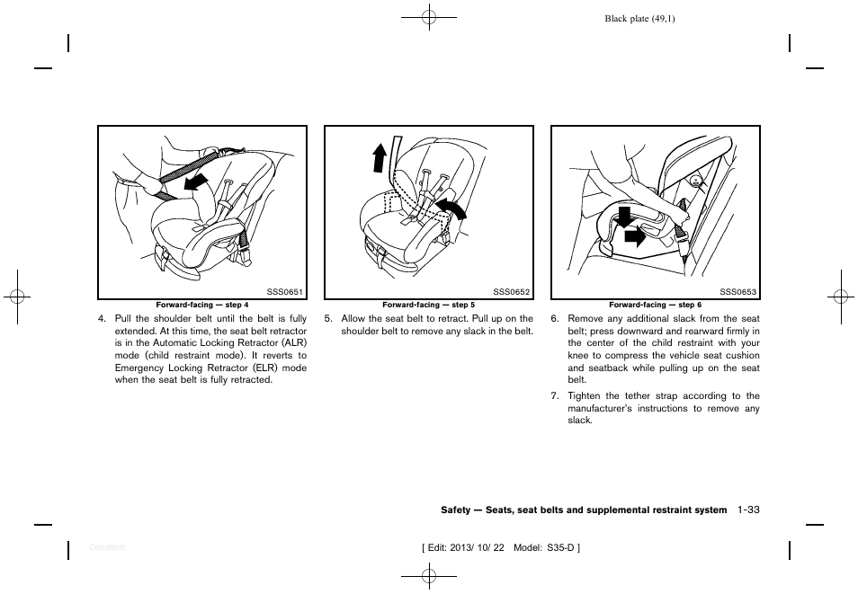 NISSAN 2014 Rogue Select - Owner's Manual User Manual | Page 51 / 323