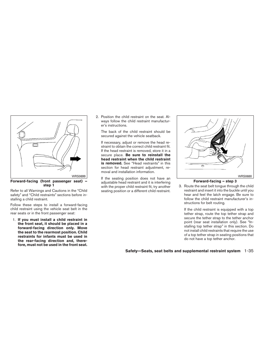 NISSAN 2012 Sentra - Owner's Manual User Manual | Page 54 / 364