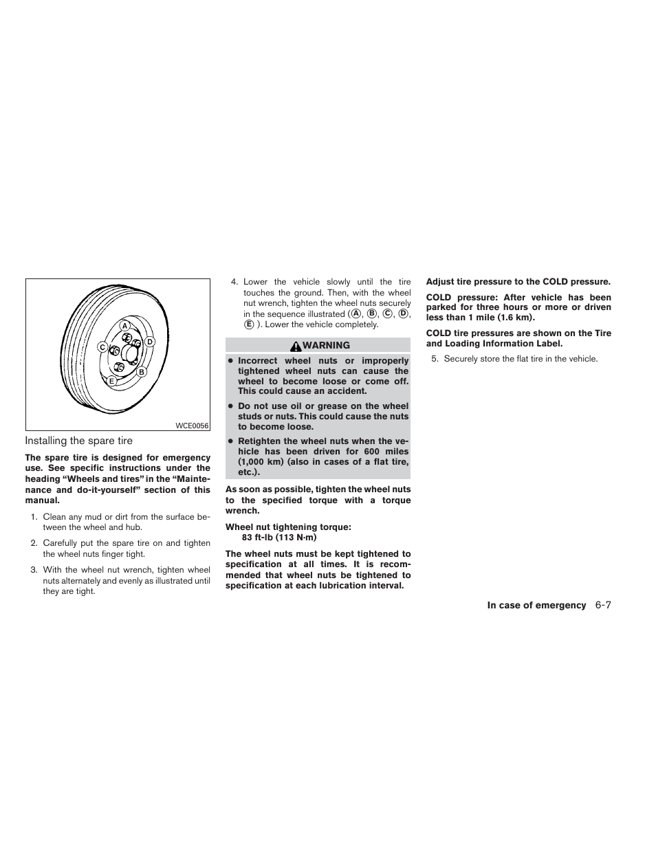 NISSAN 2013 Sentra - Owner's Manual User Manual | Page 288 / 372