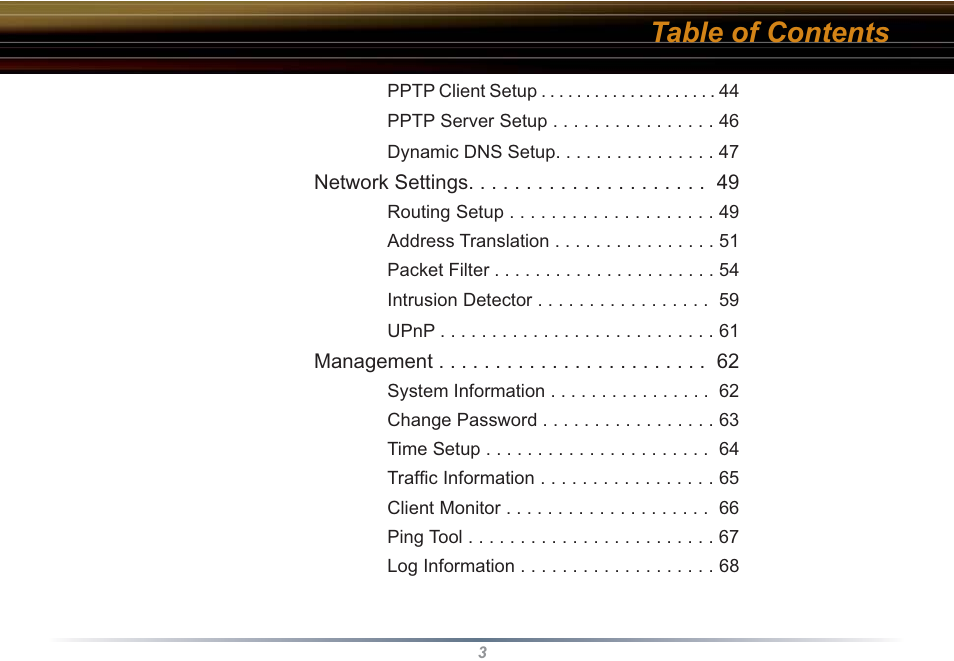 Buffalo Technology WZR-RS-G54 User Manual | Page 3 / 107