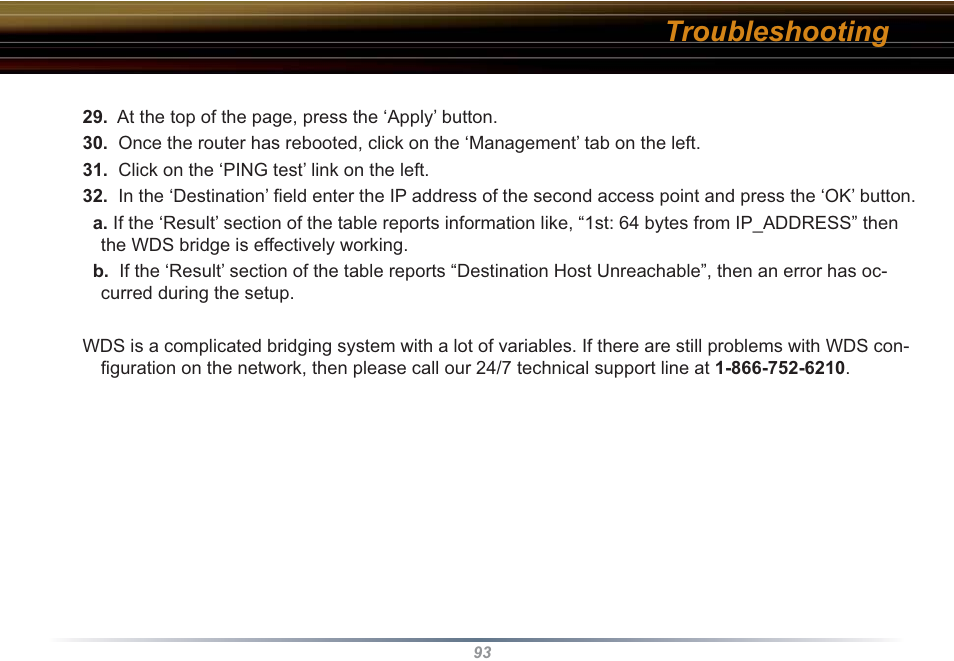 Troubleshooting | Buffalo Technology WZR-RS-G54 User Manual | Page 93 / 107