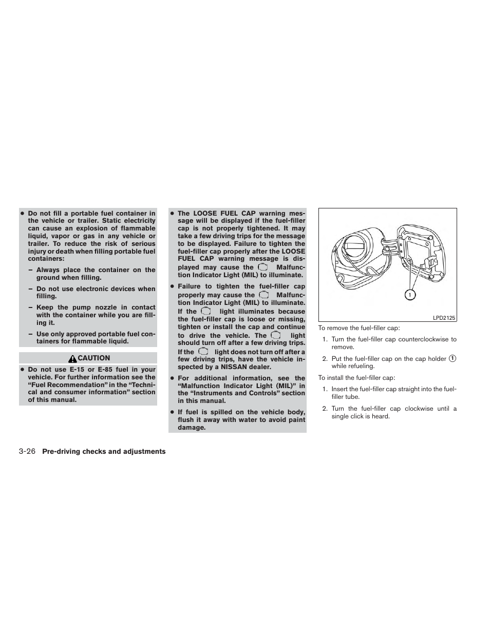 NISSAN 2014 Sentra - Owner's Manual User Manual | Page 145 / 388