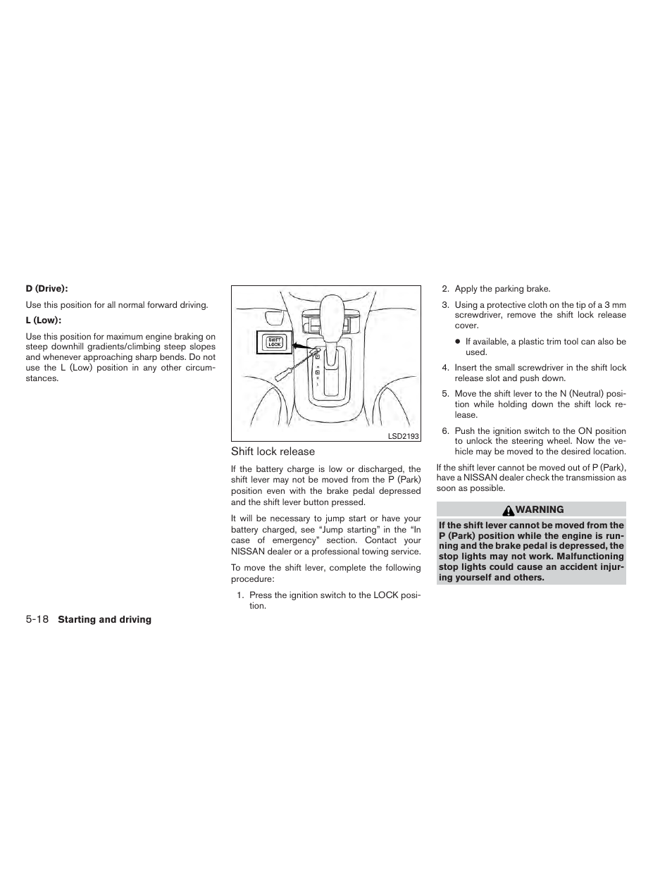 NISSAN 2014 Sentra - Owner's Manual User Manual | Page 275 / 388