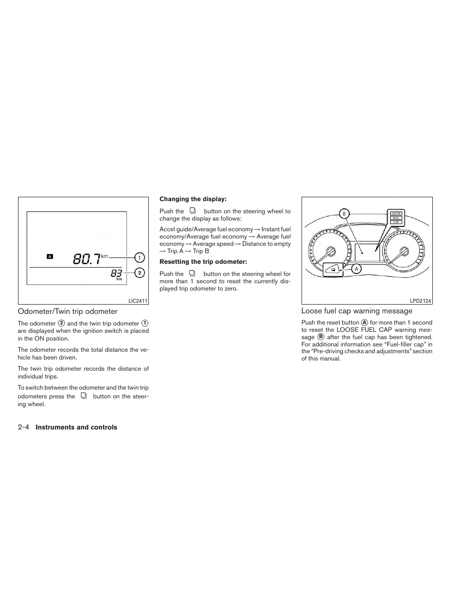 NISSAN 2014 Sentra - Owner's Manual User Manual | Page 77 / 388