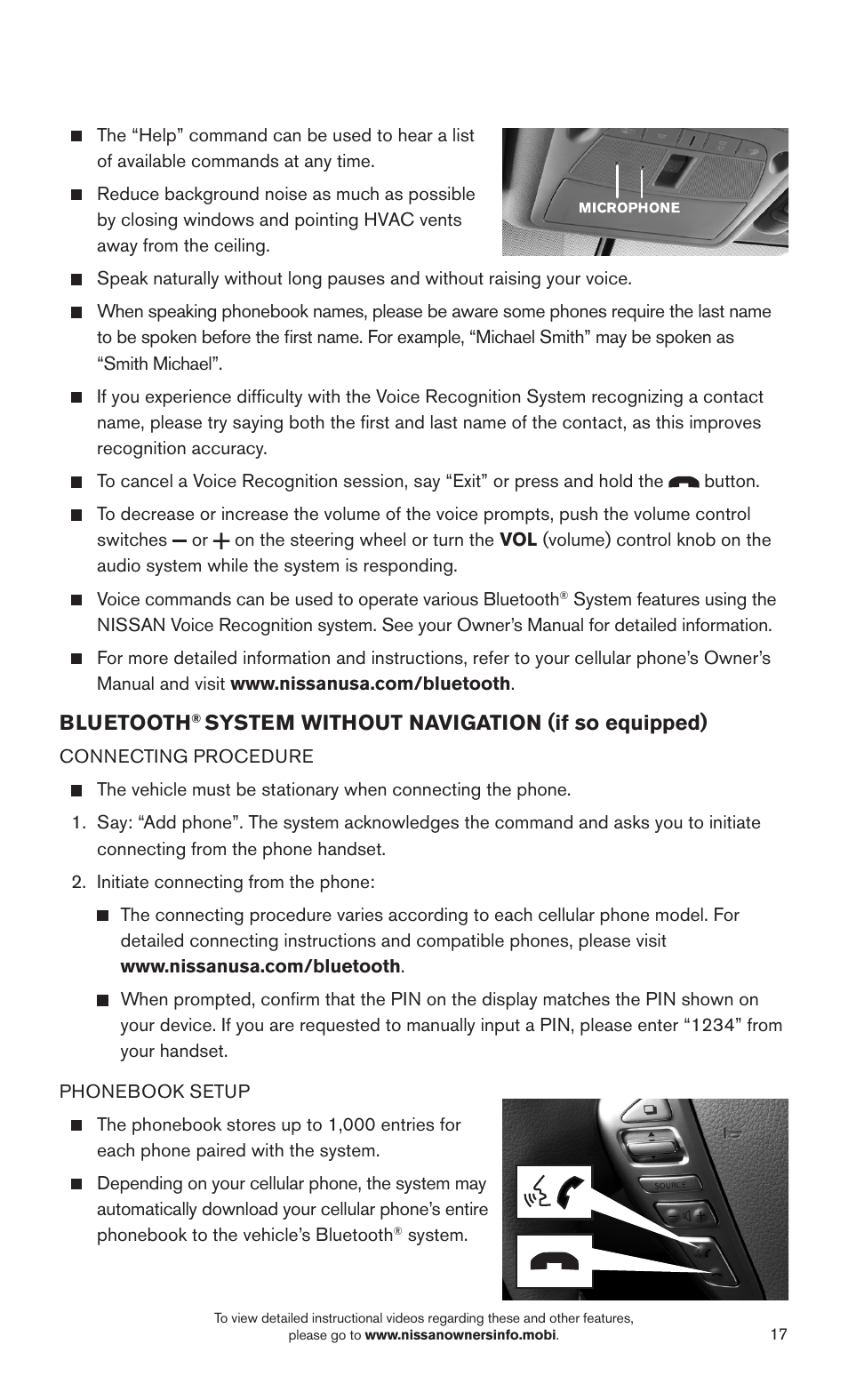 NISSAN 2015 Sentra - Quick Reference Guide User Manual | Page 19 / 24