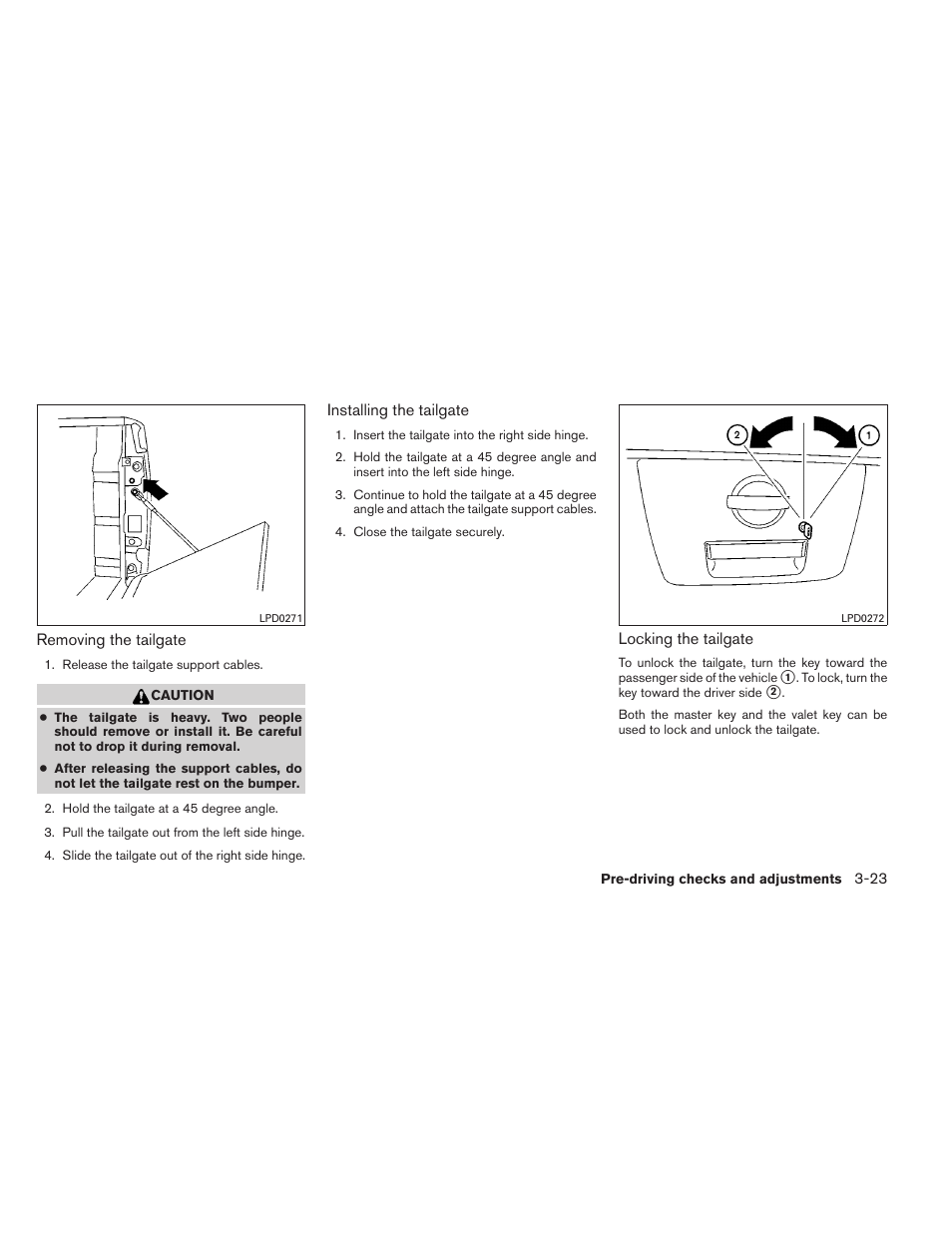 NISSAN 2012 Titan - Owner's Manual User Manual | Page 164 / 406