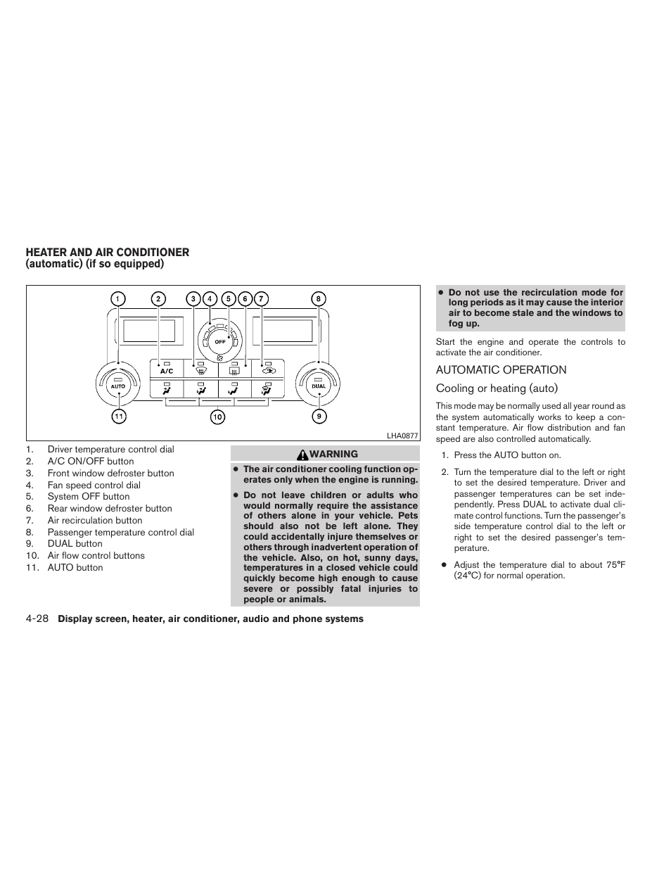 Automatic operation -28 | NISSAN 2012 Titan - Owner's Manual User Manual | Page 197 / 406