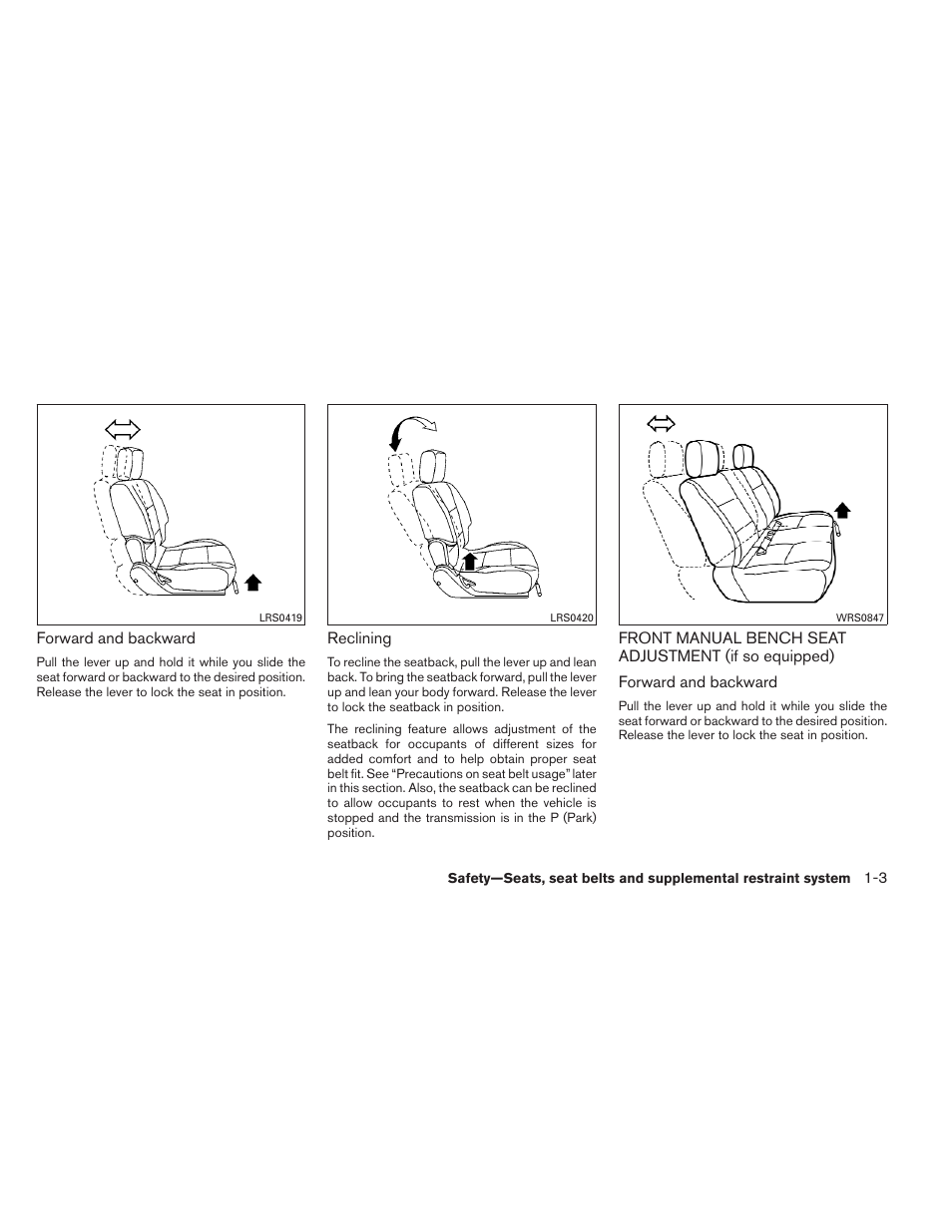 NISSAN 2012 Titan - Owner's Manual User Manual | Page 20 / 406